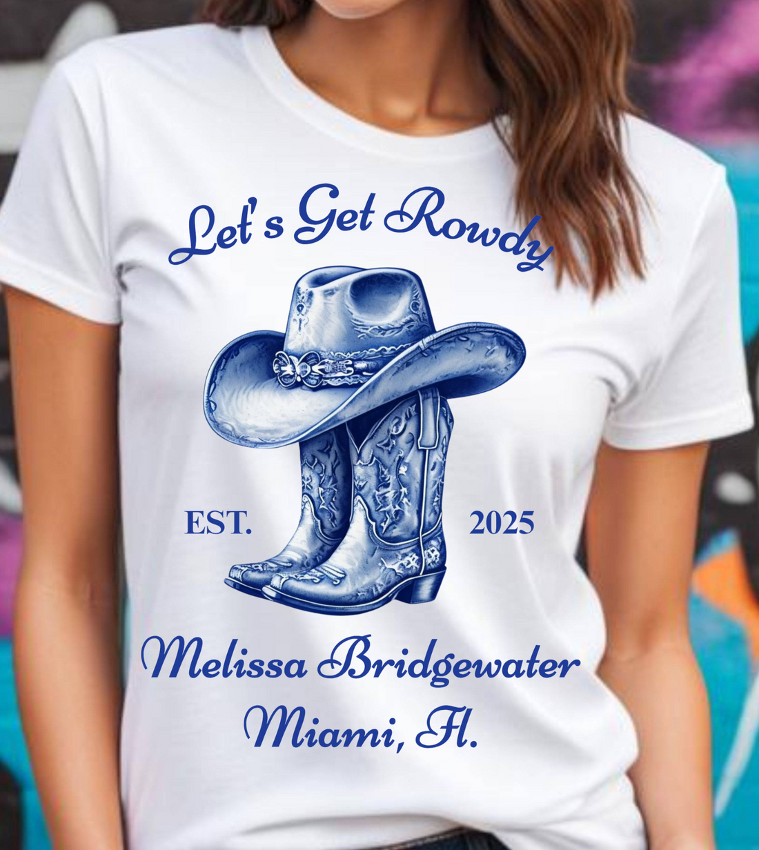 Bachelorette Party Shirt, Custom Bridesmaid T-shirt, Personalized Bridal Shower Tee