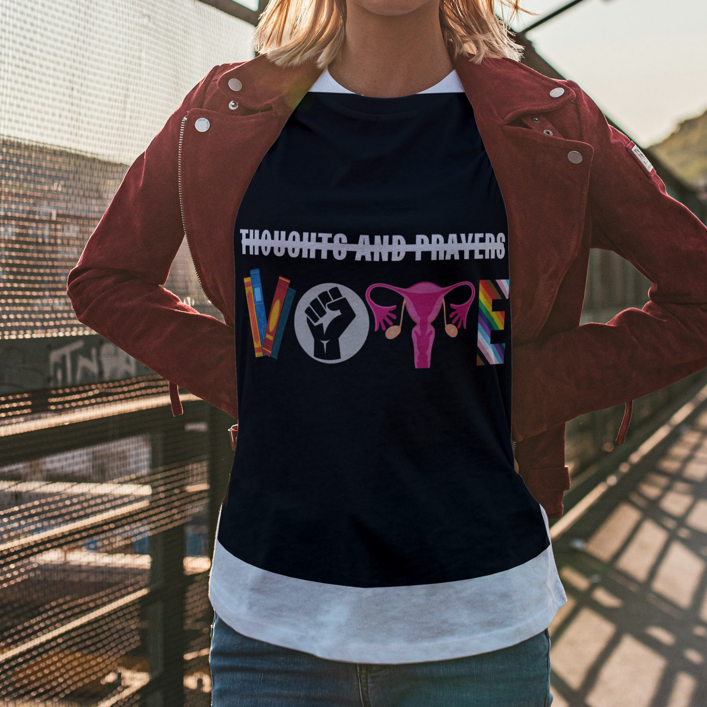 " Vote" Ladies' T-Shirt