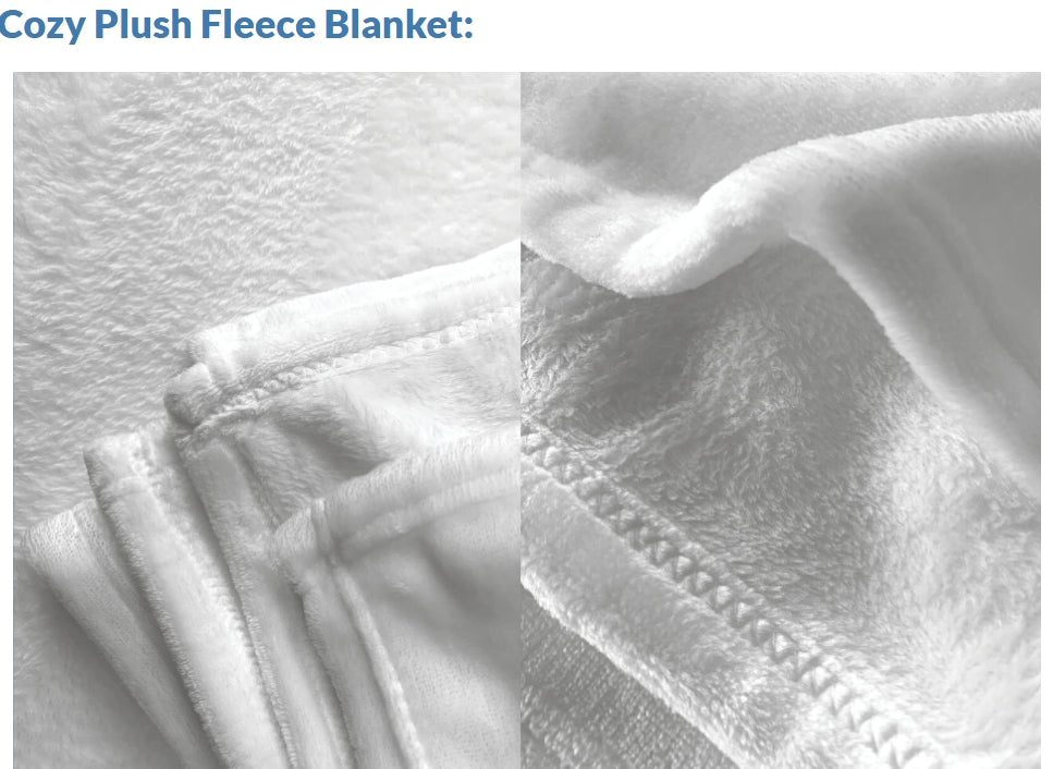 Halloween-Themed Cozy Blanket for Spooky Nights