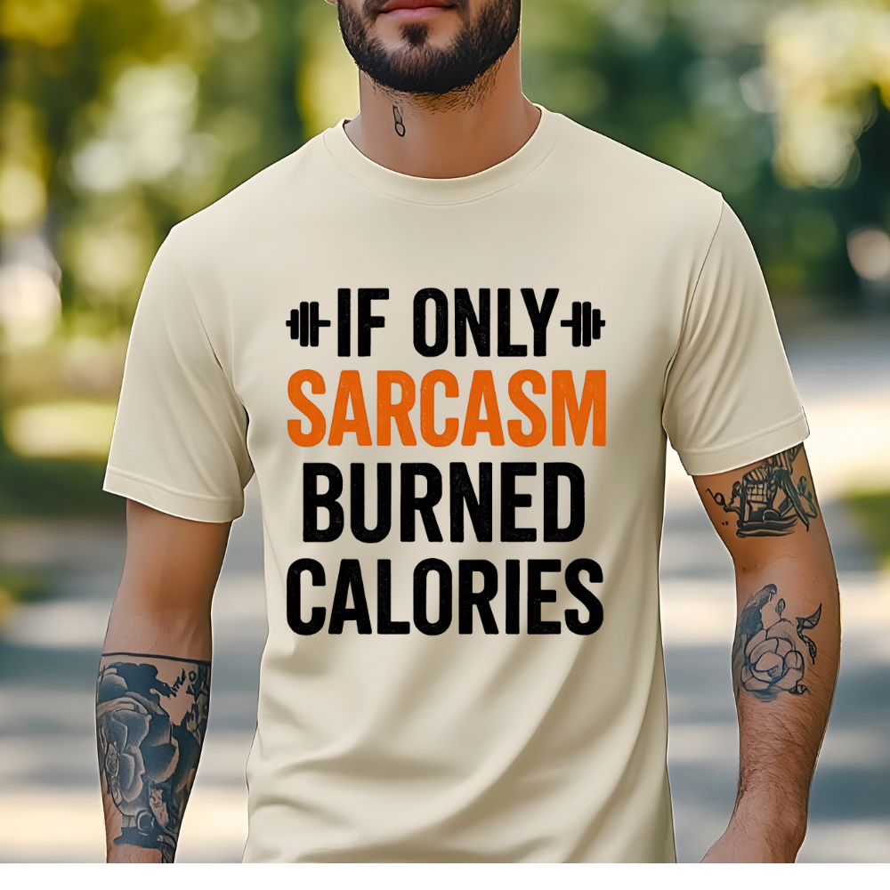 Funny Sarcasm T-Shirt, Humorous Gym Tee, Women’s Slogan Tee