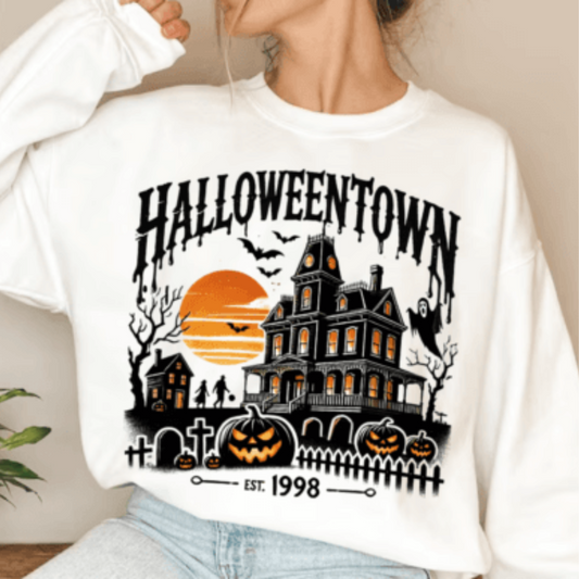 Halloween  Town "Est. "1998" T-Shirt/Sweatshirt!