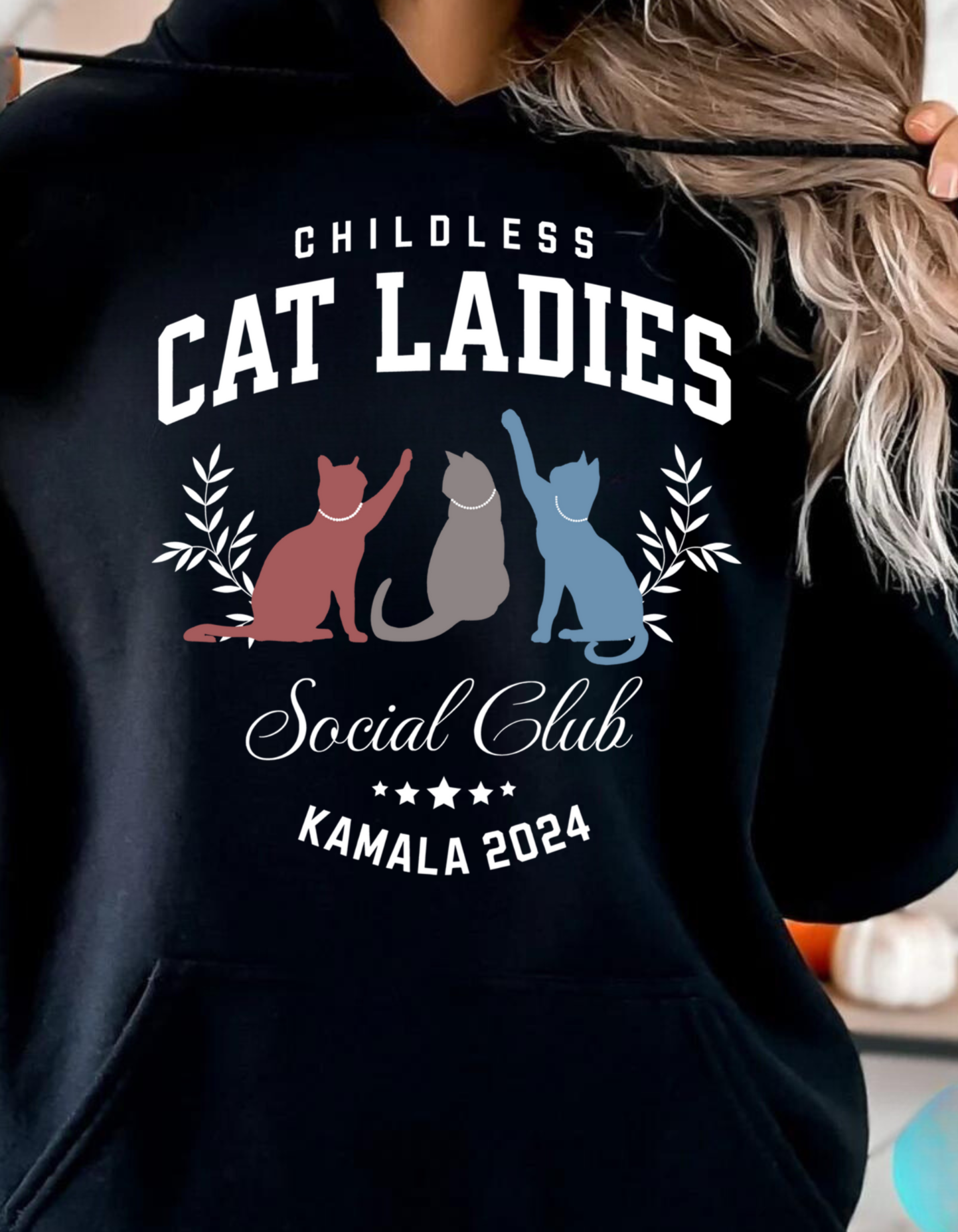 Cat Ladies Social Club for Kamala Harris T-Shirt | Sweatshirt!