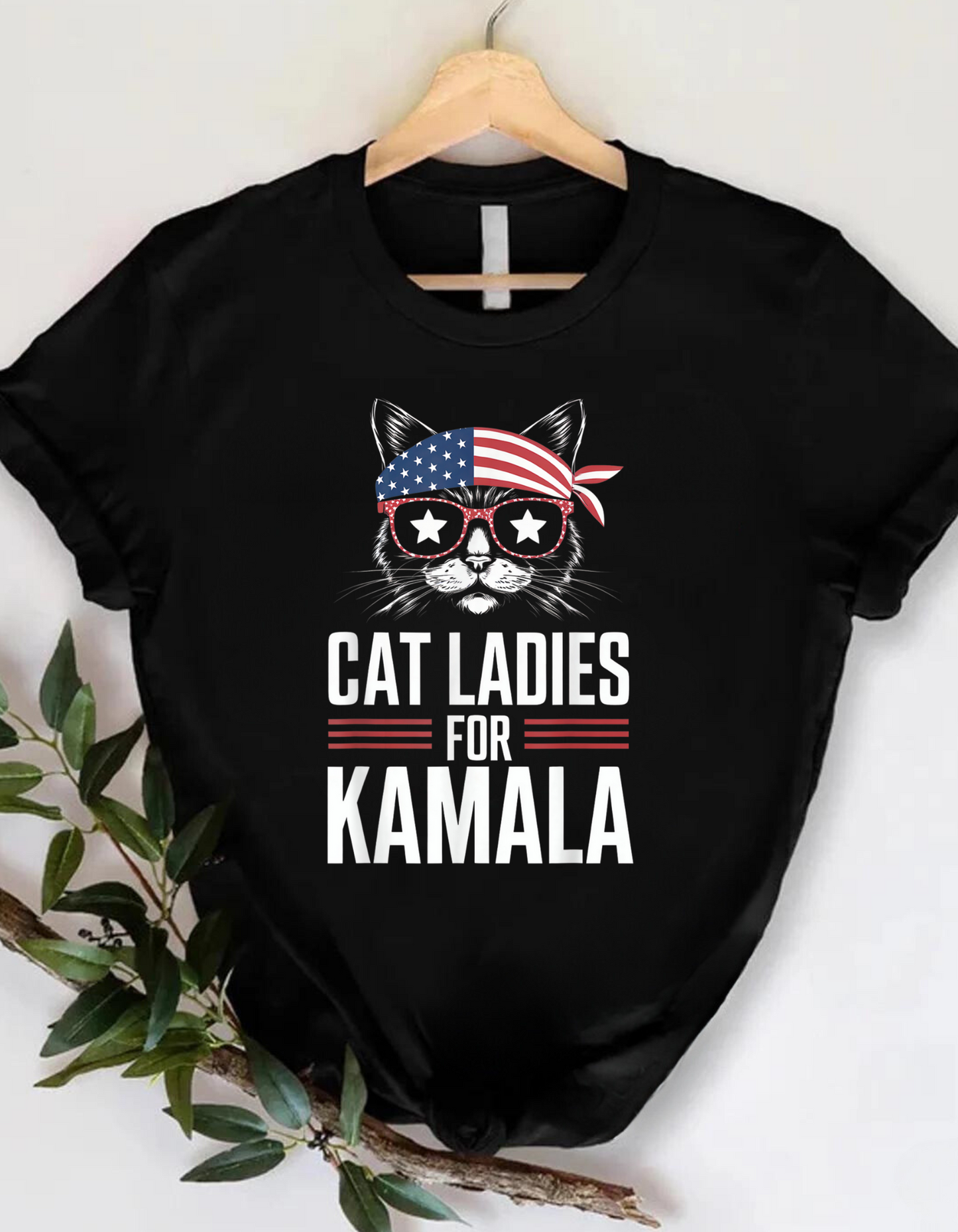 Cat Ladies for Kamala Short Sleeve T-Shirt