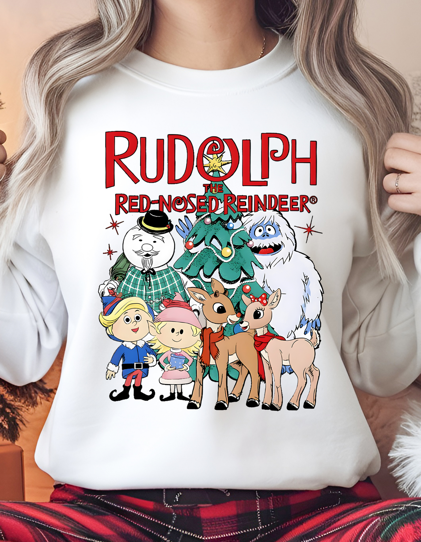 Rudolph the Red Nose Reindeer Christmas LS T-Shirt!