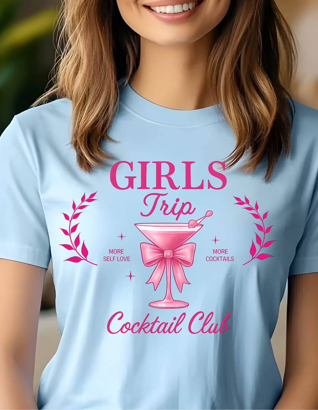 Girls Trip Cocktail Club, Girl Travel Club Tee, Summer Vibes Gift