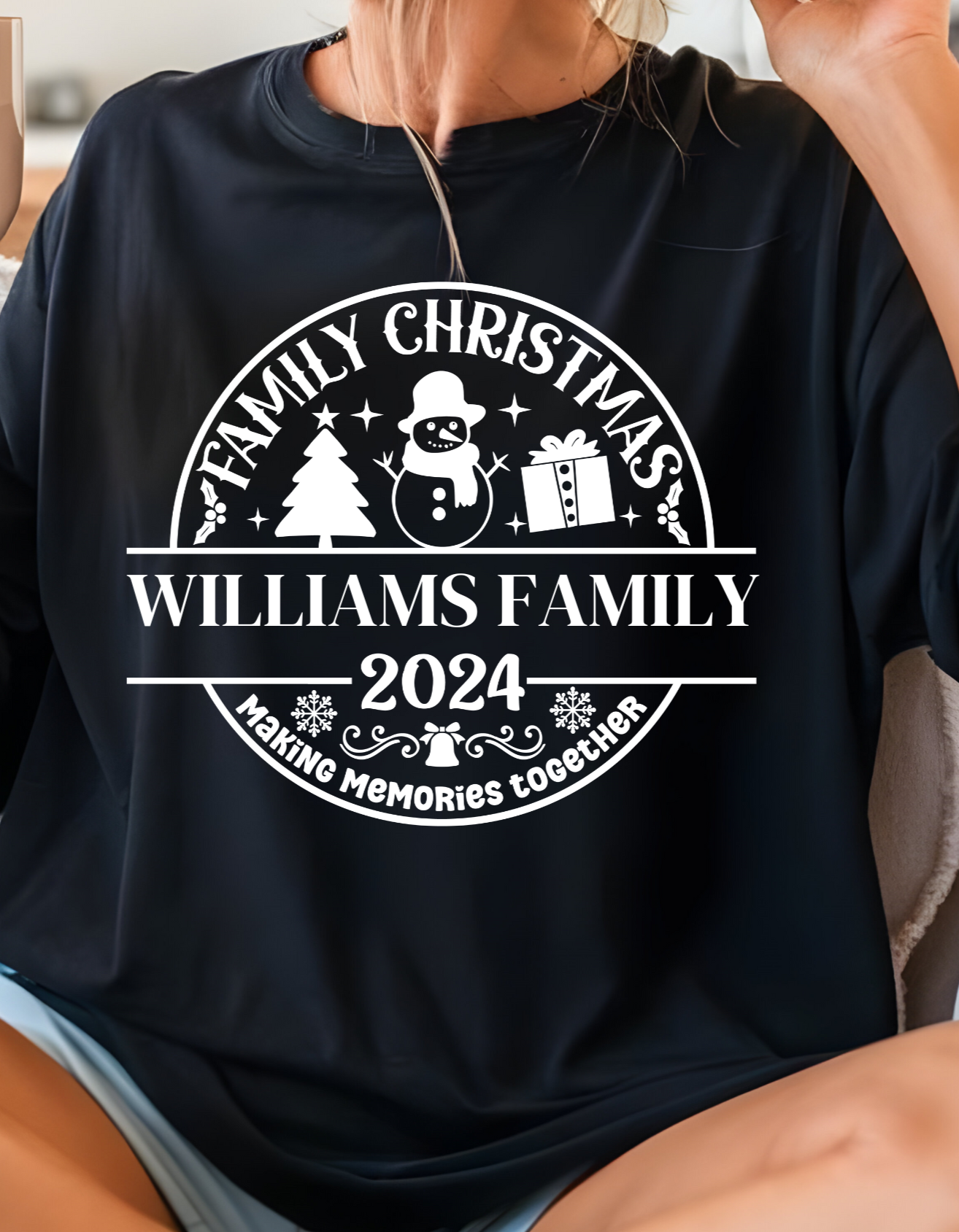 Personalized Family 2024 Christmas Holiday Shirt | Adult/Youth Holiday Shirt!