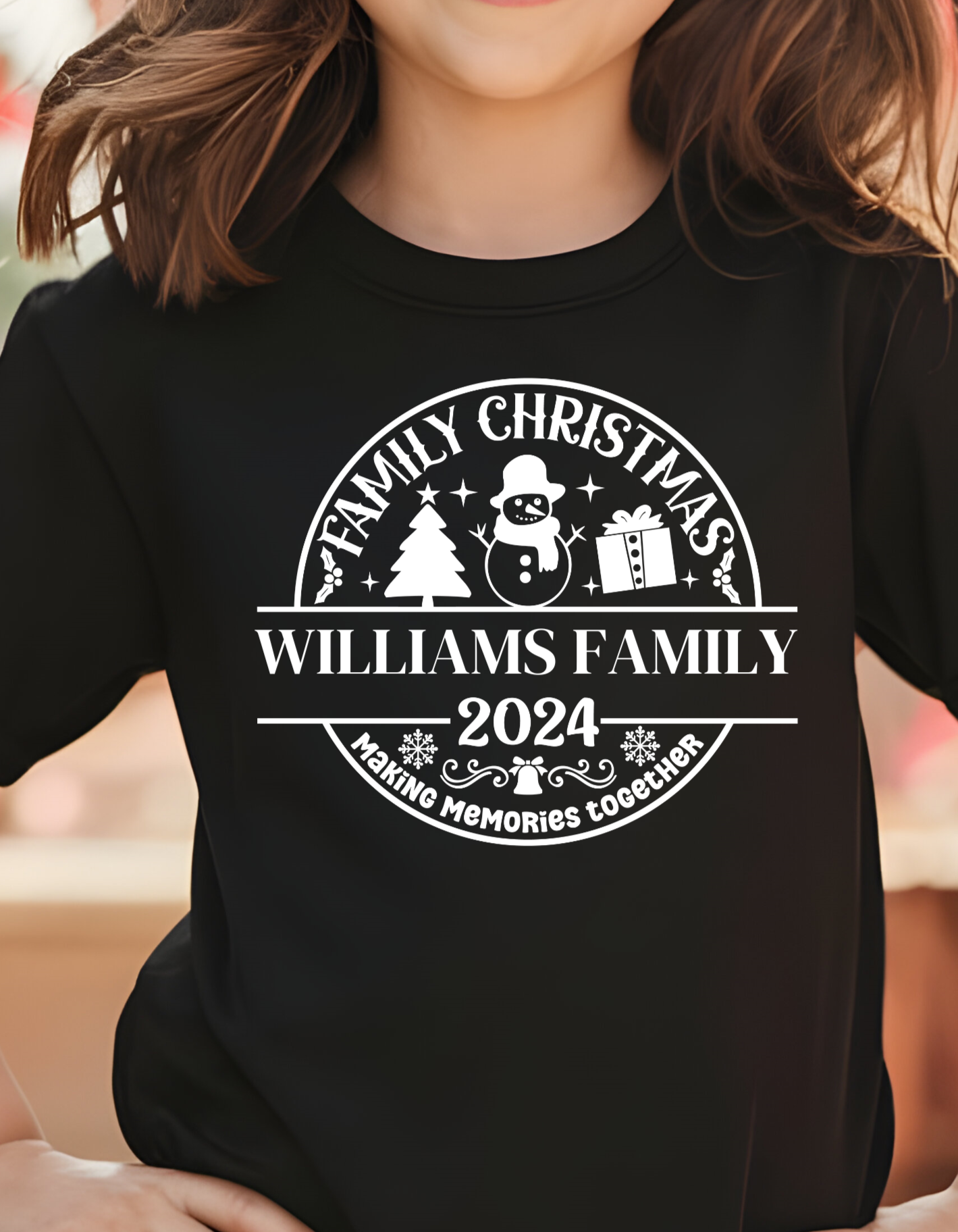 Personalized Family 2024 Christmas Holiday Shirt | Adult/Youth Holiday Shirt!