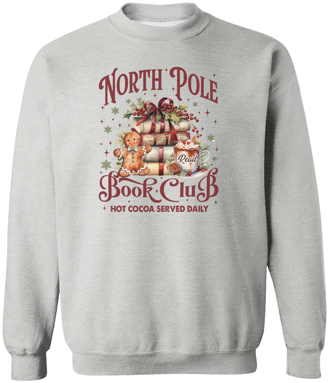 "North Pole Book Club" Holiday T-Shirt/Sweatshirt!