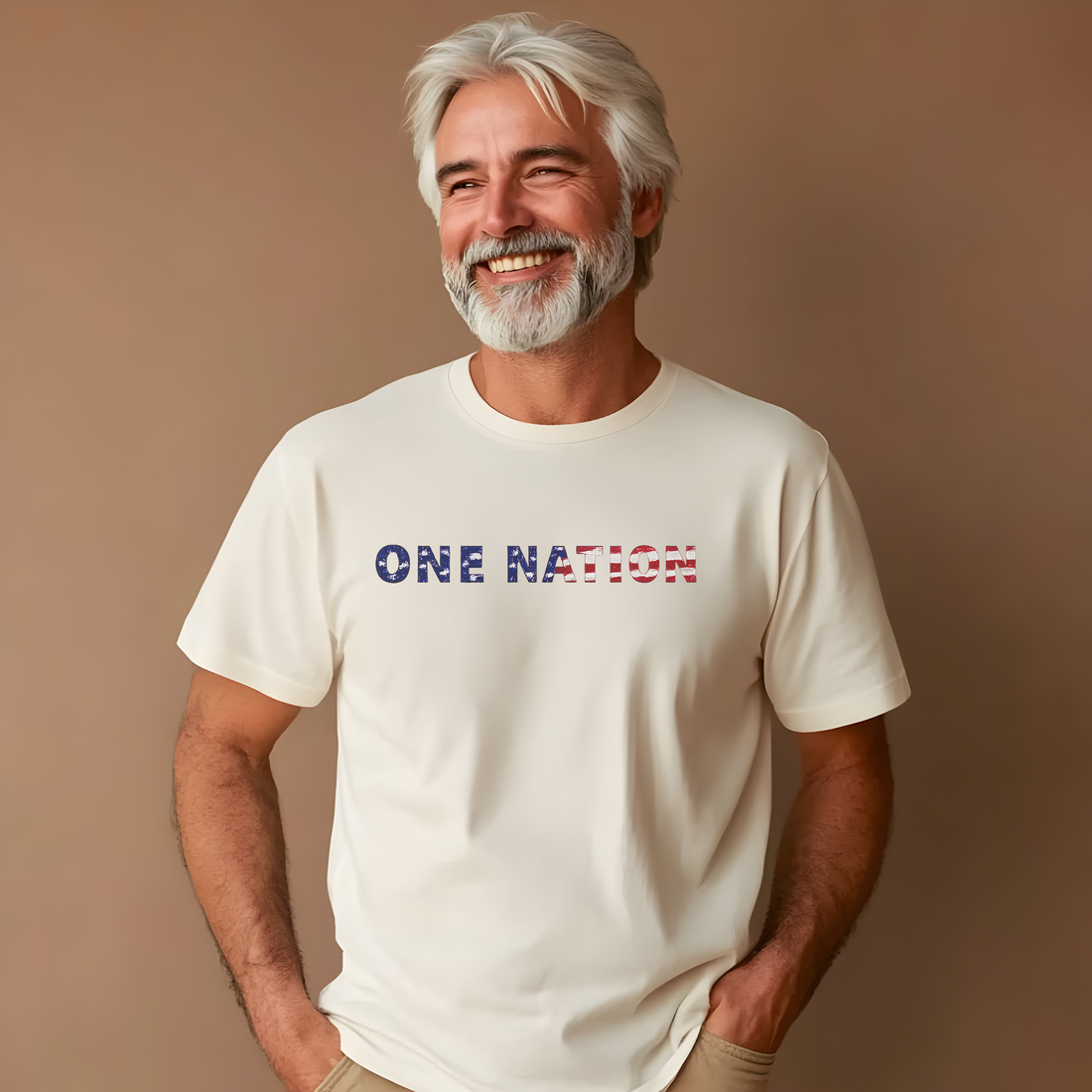 Patriotic One Nation Tee, American Eagle 250th Anniversary Shirt, US Celebration T-Shirt, Independence Day Apparel
