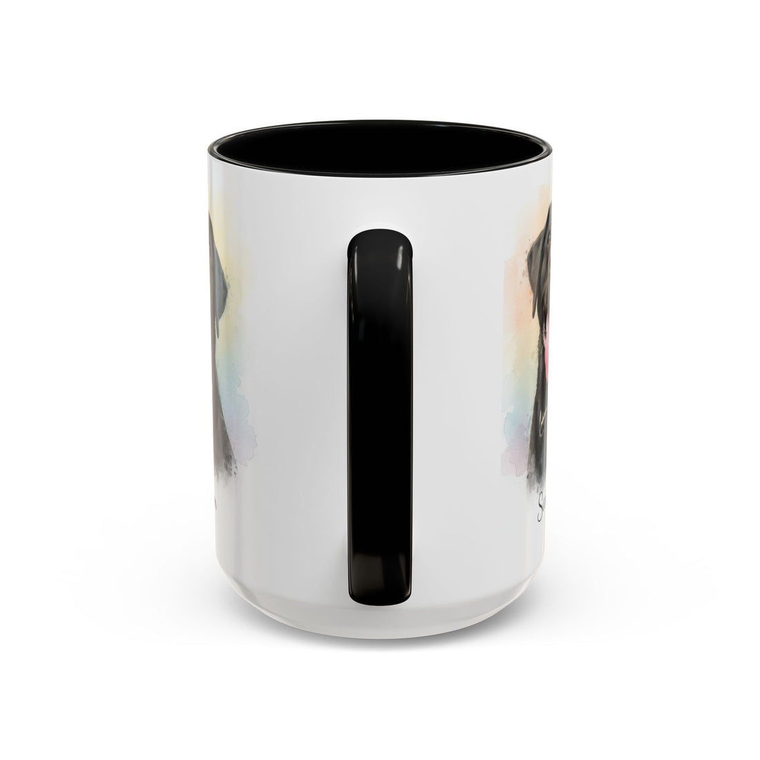 Personalized Pet Portrait Mug, Custom Dog Watercolor Gift, Ceramic Coffee Cup for Pet Lovers, Memorial Keepsake