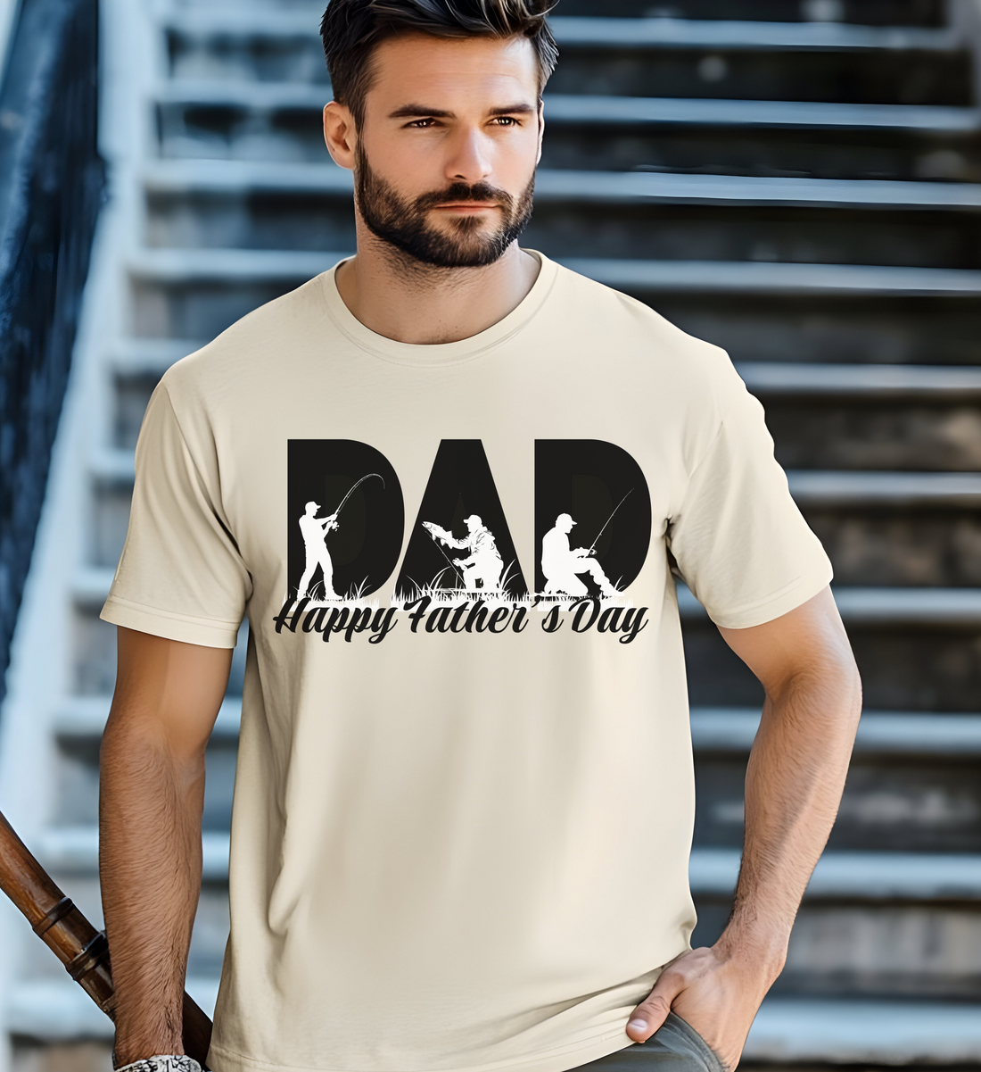 Fishing Dad T-Shirt – Happy Father’s Day Shirt | Fisherman Gift for Dad | Grandpa Fishing Tee | Outdoors Lover Shirt