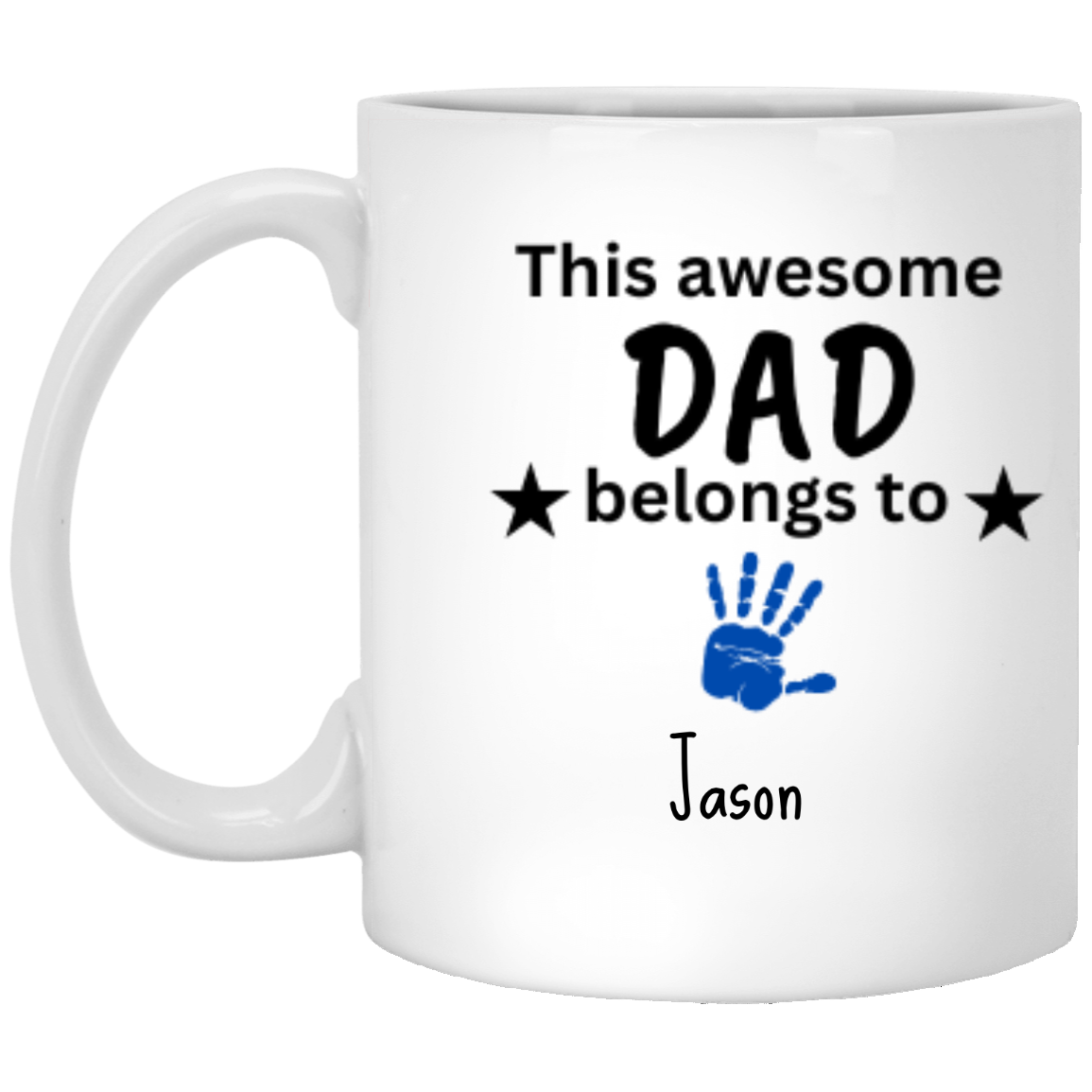 Awesome Dad 11 oz. White Mug