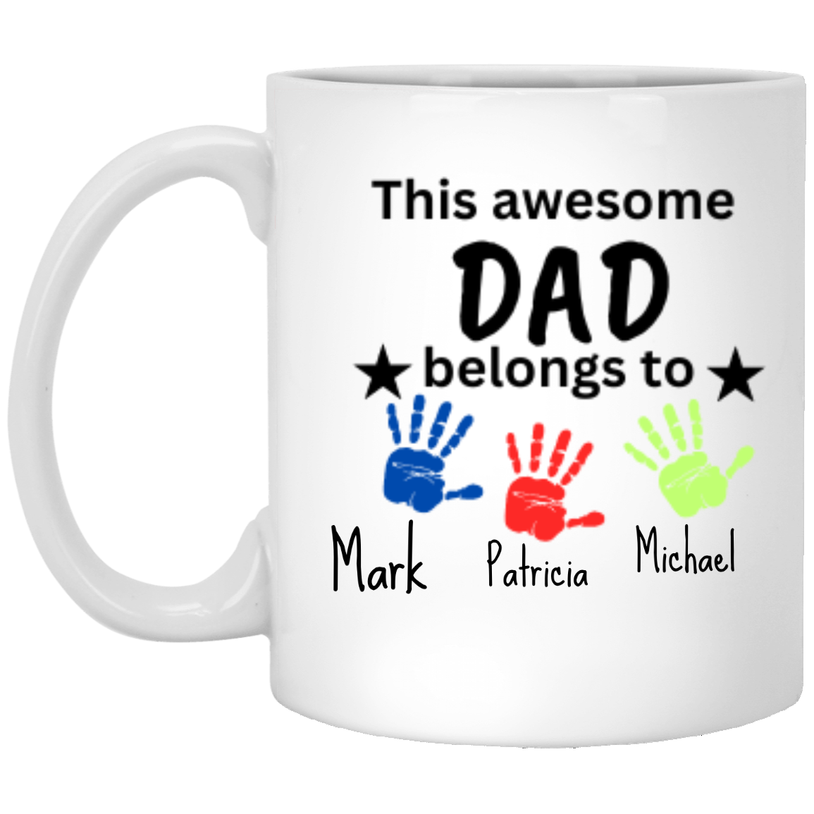 Awesome Dad 11 oz. White Mug