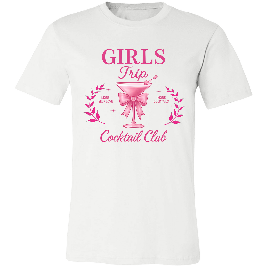 Girls Trip Cocktail Club, Girl Travel Club Tee, Summer Vibes Gift