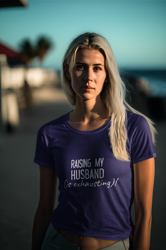 To My Wife "Luv my Husband" T-SHIRT