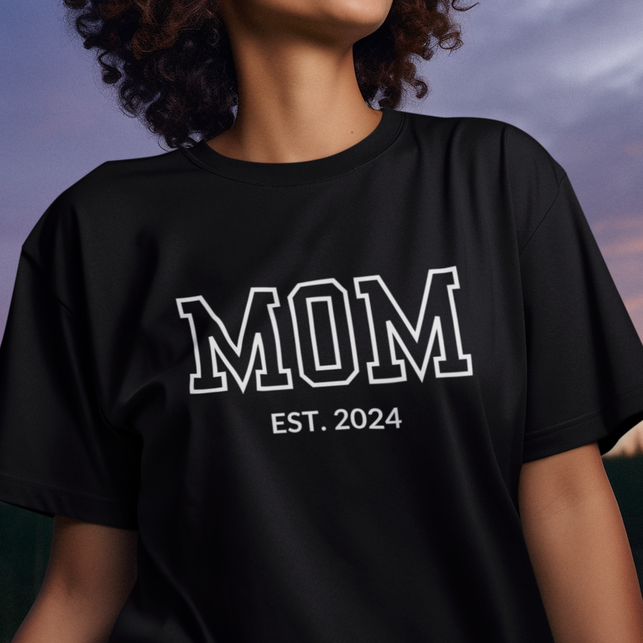 To Mom "Happy Mother's Day" PersonalizeT-Shirt