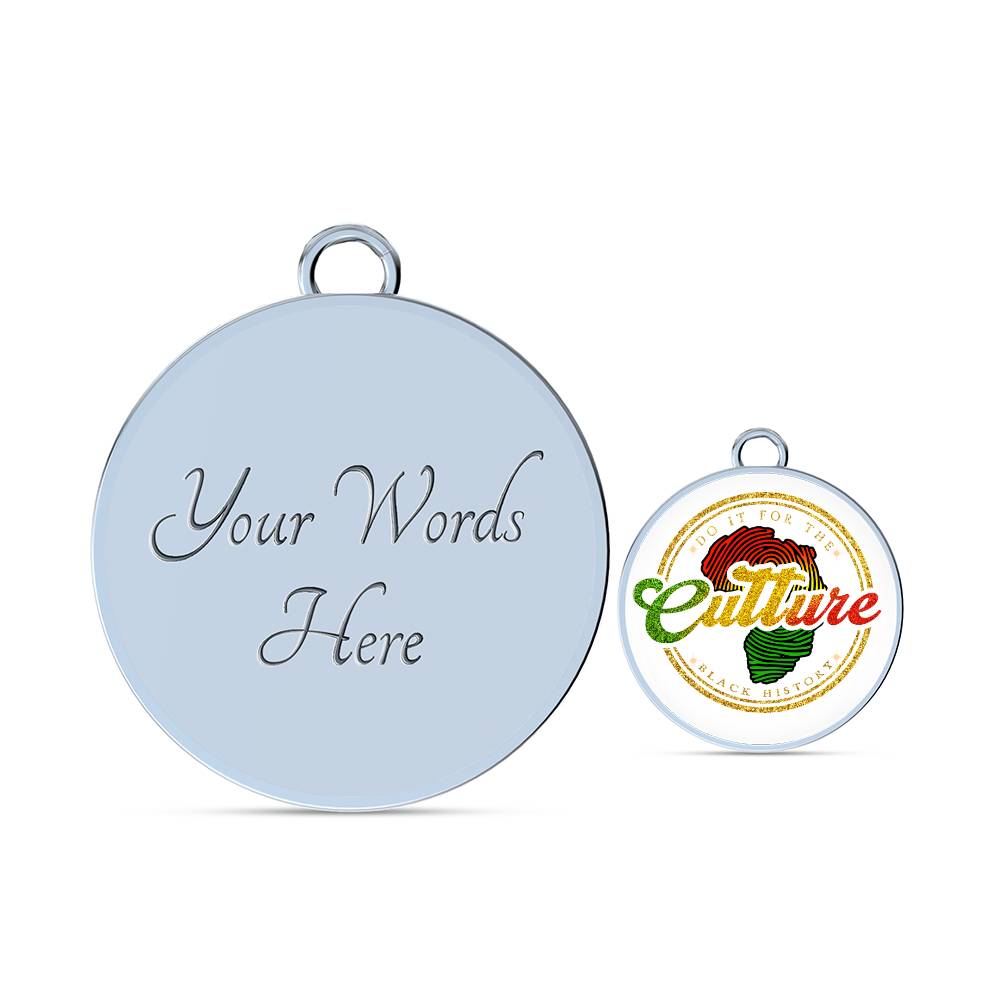 "DO IT FOR THE CULTURE" CIRCLE BANGLE