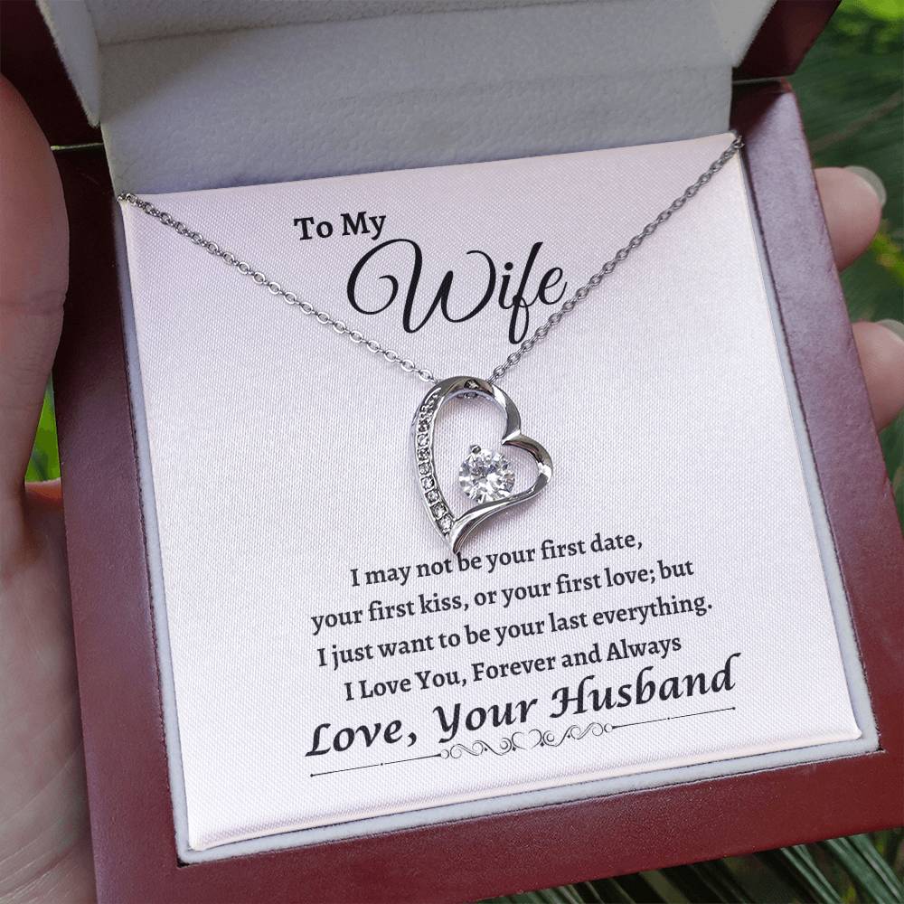 "I Want To Be Your Last Everything" Forever Love Necklace | Birthday | Anniversary