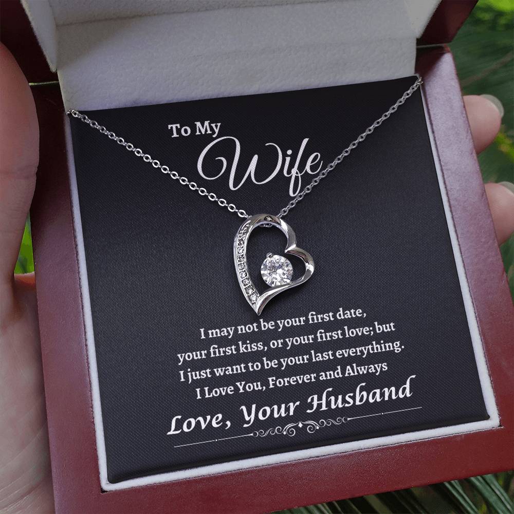 "I Want to be Your Last Everything" Forever Love Necklace | Birthday | Anniversary