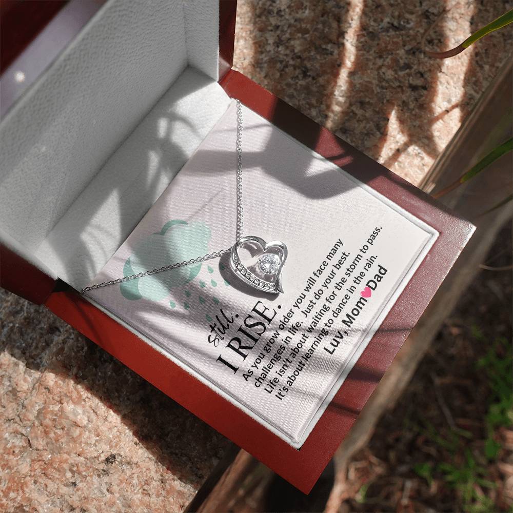 To my Loved One's "Still I Rise" Forever Love Necklace