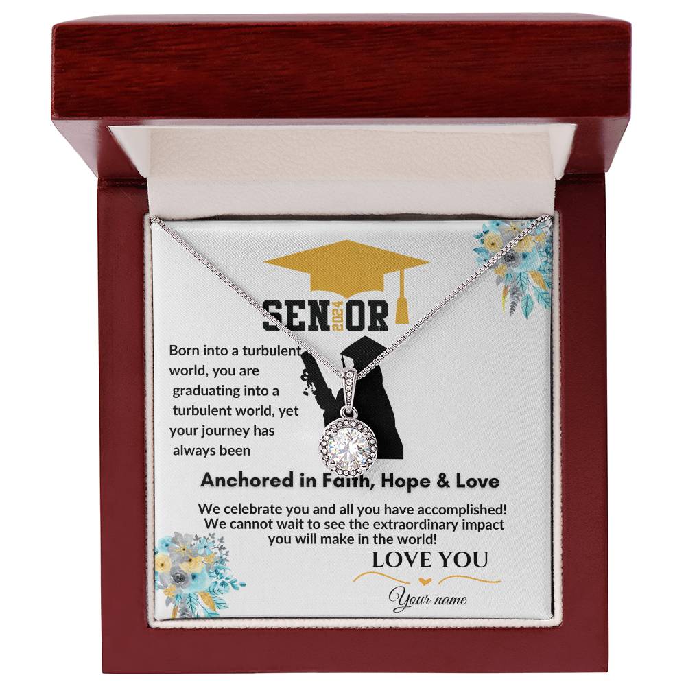 To the Graduate "Anchored in Faith" Eternal Hope Necklace