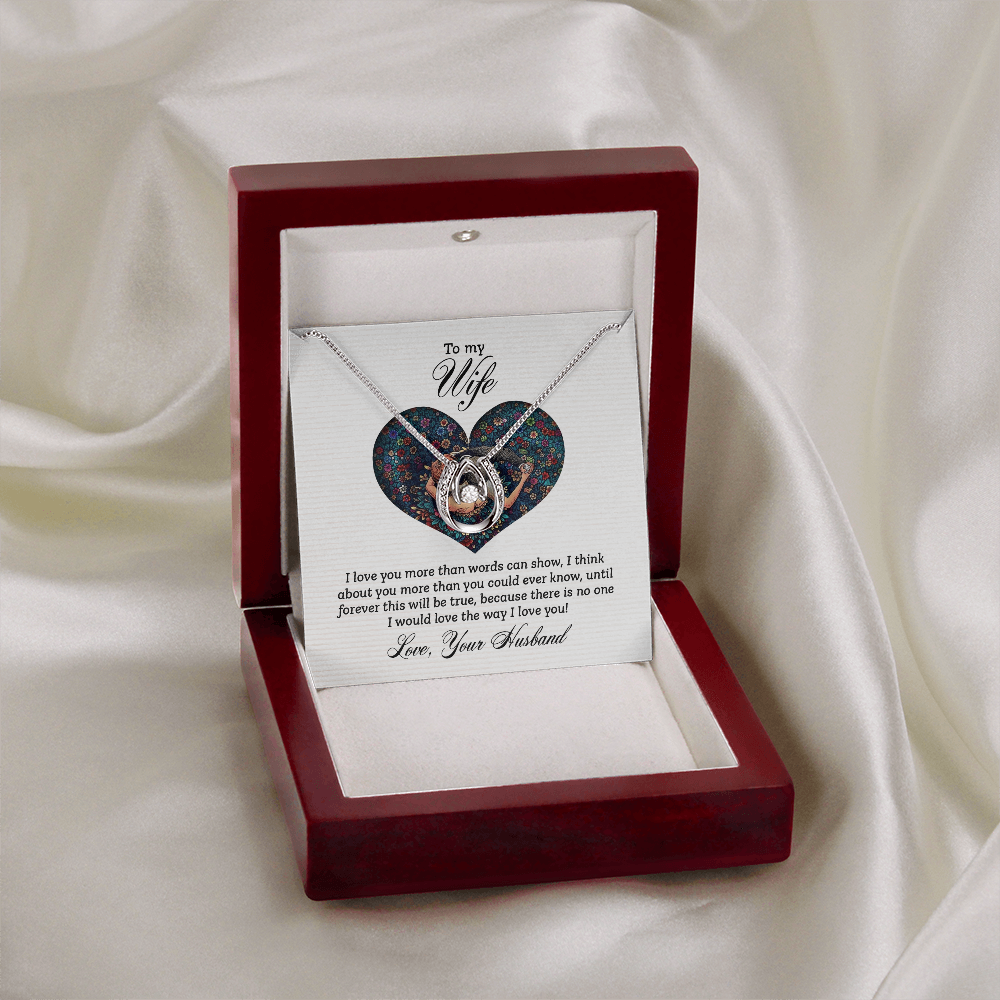 To My Wife "The Way I Love You" Lucky in Love Necklace | Valentine | Birthday!