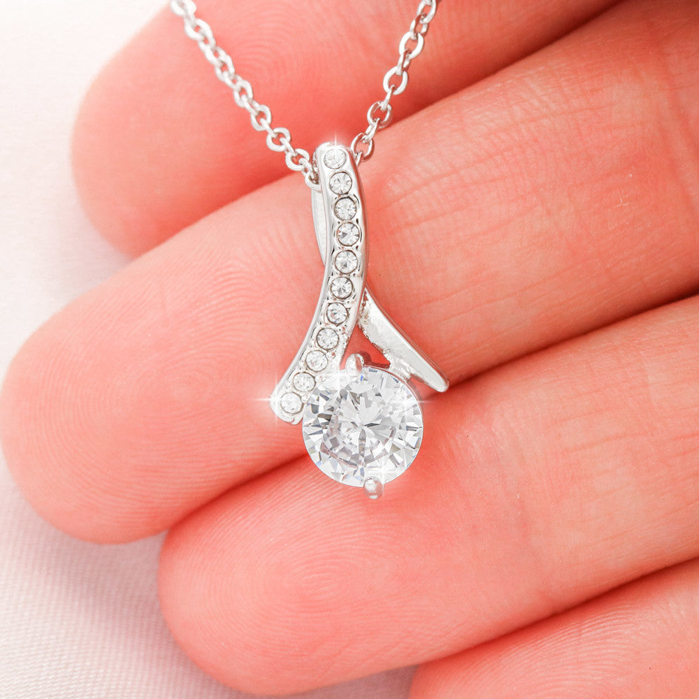 To My Beautiful Wife Alluring Beauty Necklace