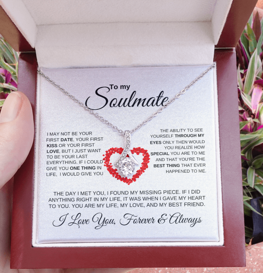 To My Soulmate "My Missing Piece" Alluring Beauty Necklace!
