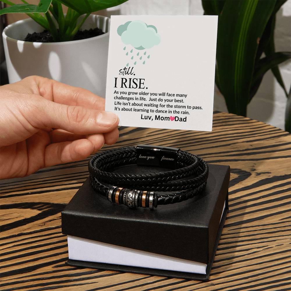 For my Son "Encouragement" Love You Forever Bracelet