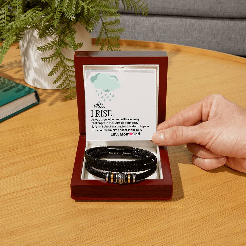 For my Son "Encouragement" Love You Forever Bracelet