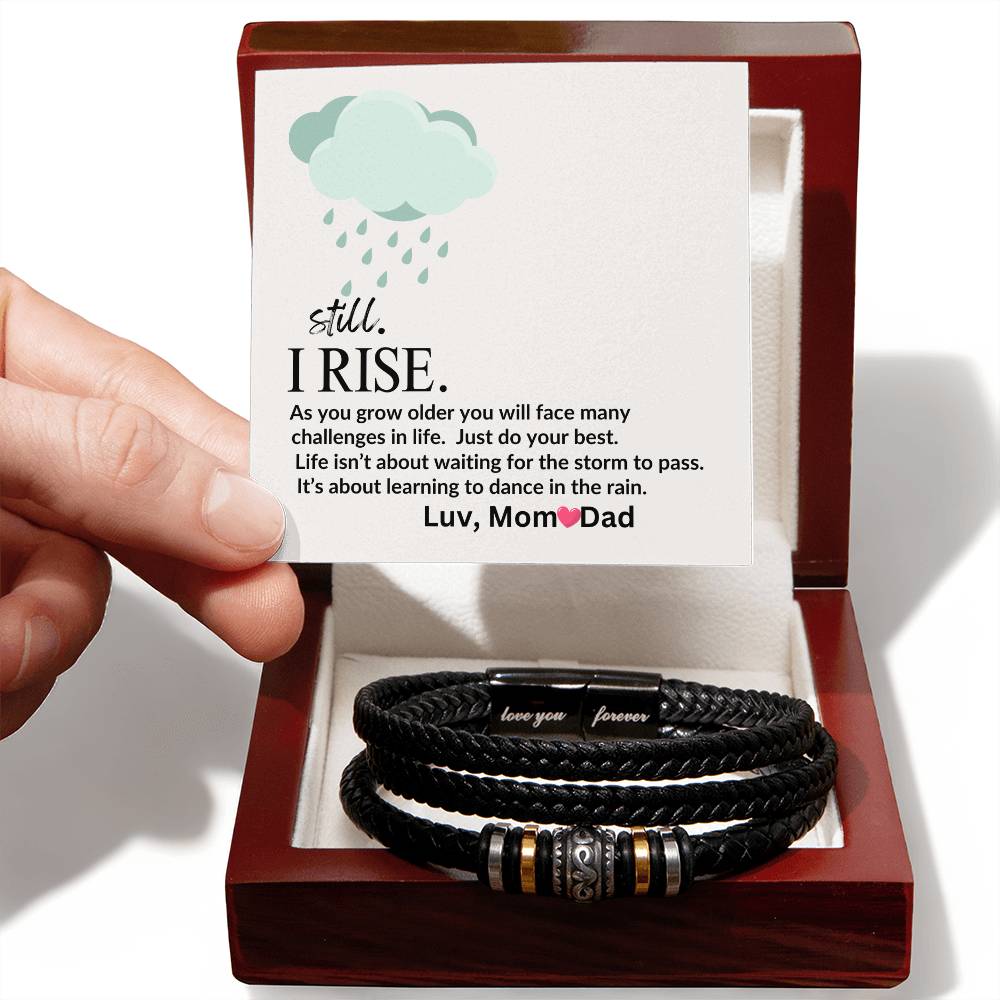 For my Son "Encouragement" Love You Forever Bracelet