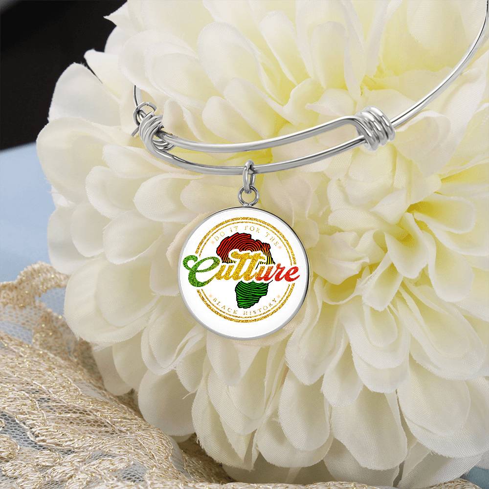 "DO IT FOR THE CULTURE" CIRCLE BANGLE