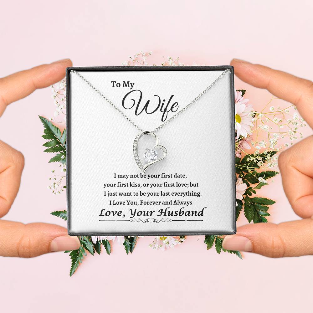 "I Want To Be Your Last Everything" Forever Love Necklace | Birthday | Anniversary