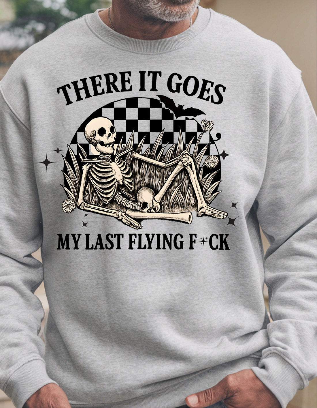 Funny "There It Goes" Halloween Graphic Sweatshirt