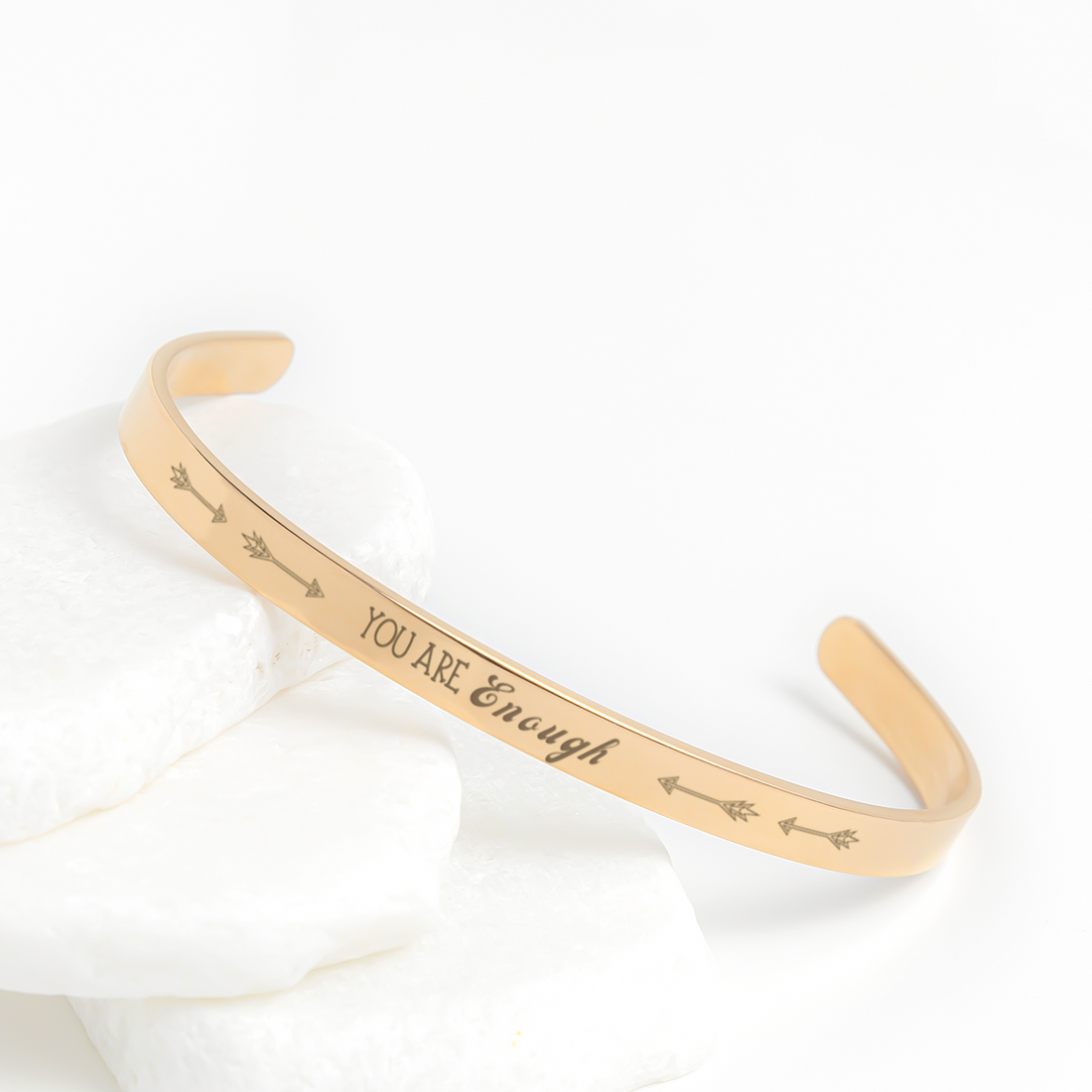 Stylish Adjustable Affirmation Design Cuff Bracelets | Birthdays | Anniversary | Empowerment!