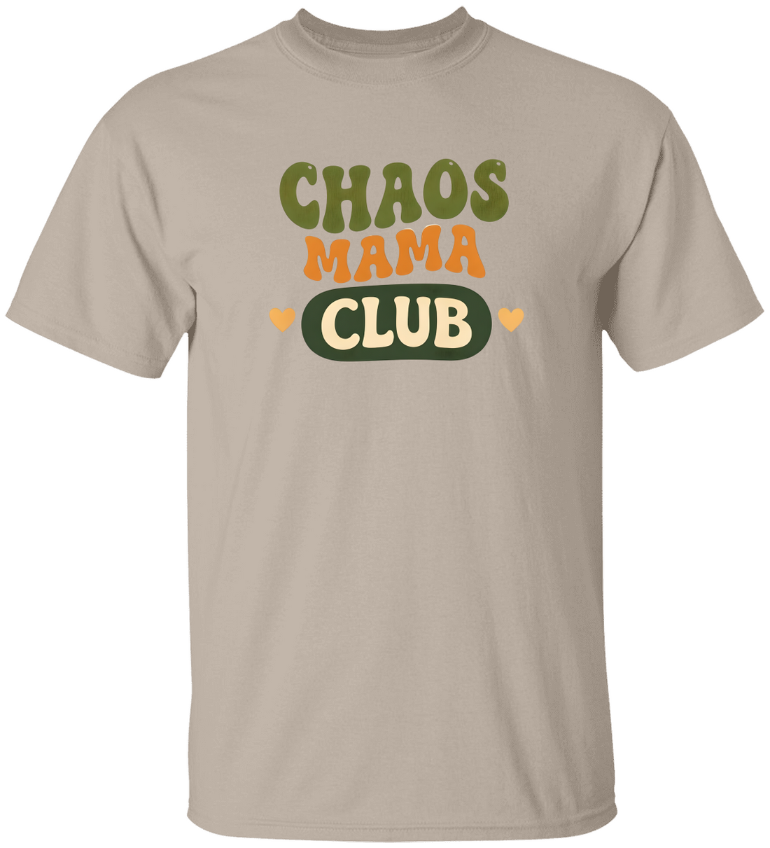 Chaos Mama Club T-Shirt | Funny Mom Life T-Shirt | Cozy Everyday Mom Apparel