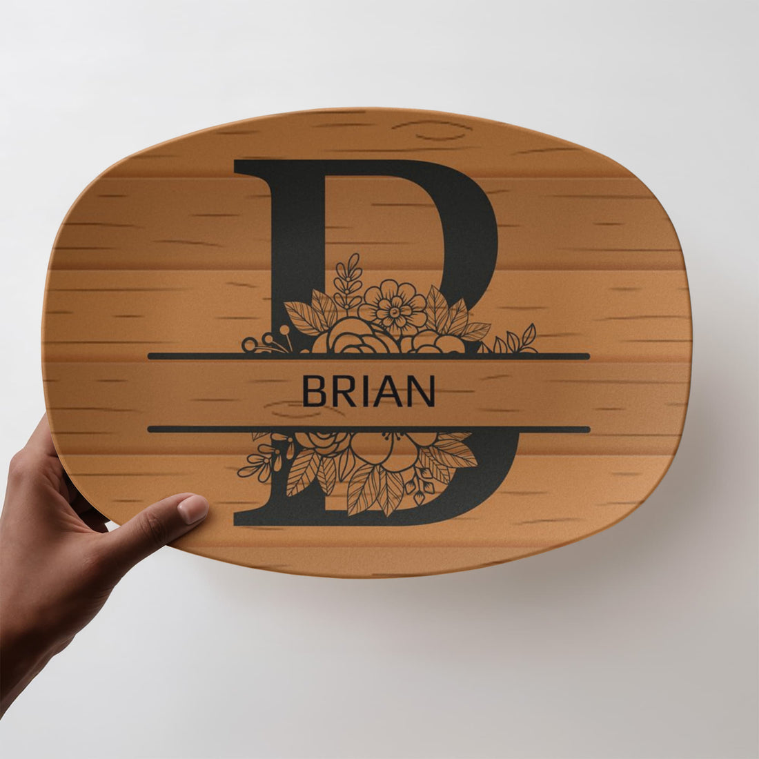 “The Personalized Platter Every Dad Will Use This Father’s Day”, “Add your family name “Customize Your Platter Below”