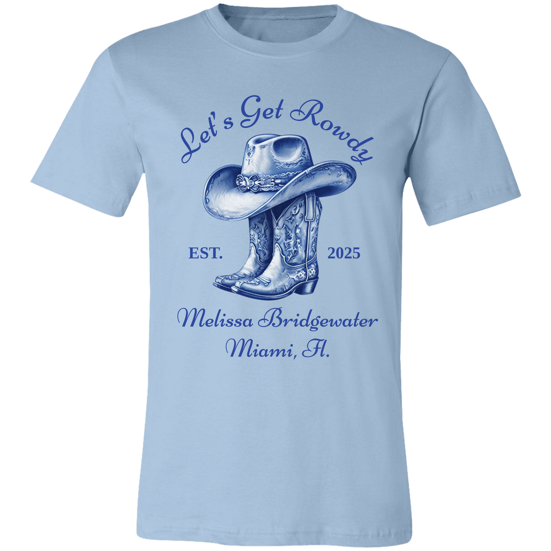 Bachelorette Party Shirt, Custom Bridesmaid T-shirt, Personalized Bridal Shower Tee