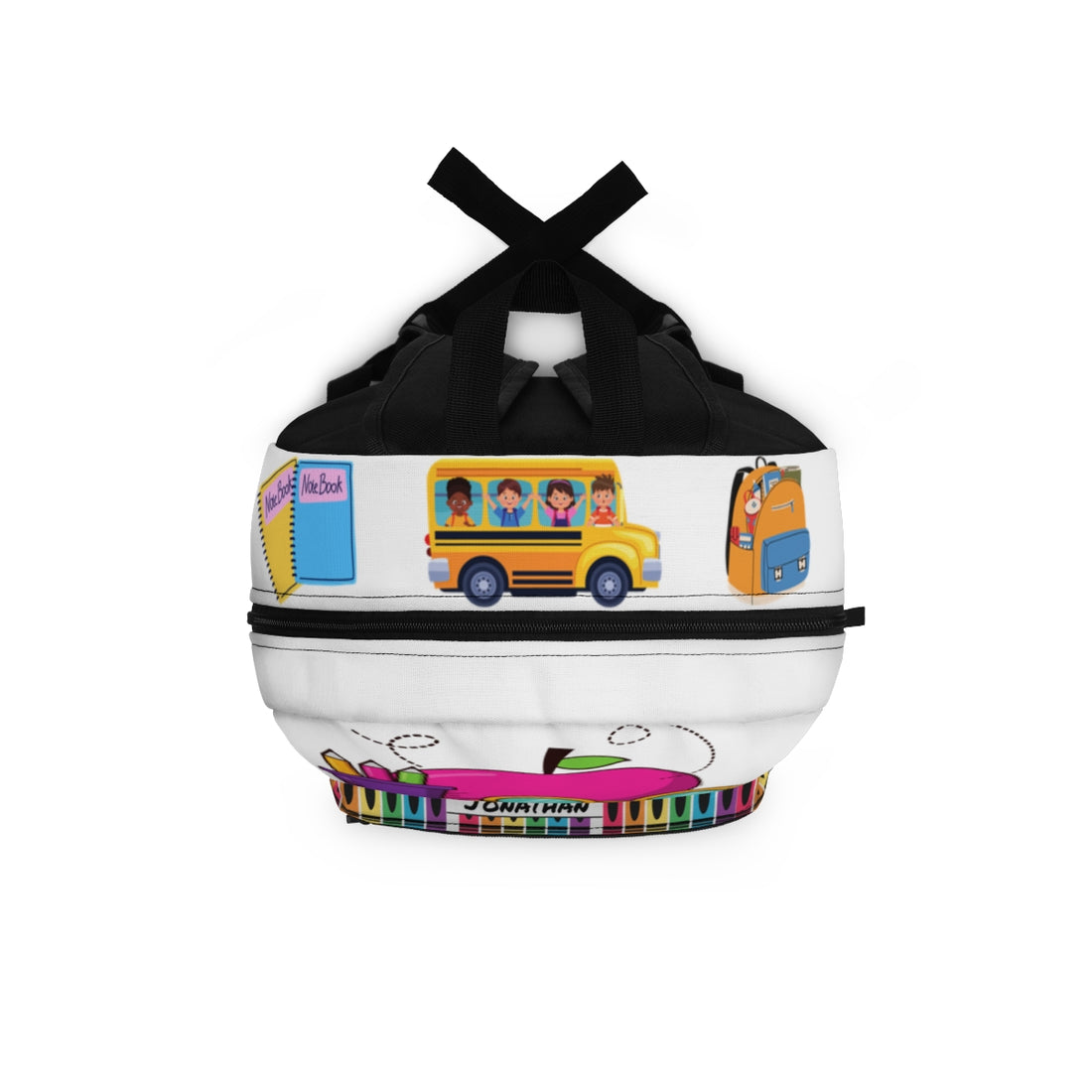 Personalized Kids School Apple for the Teacher Backpack | Lunch Bag