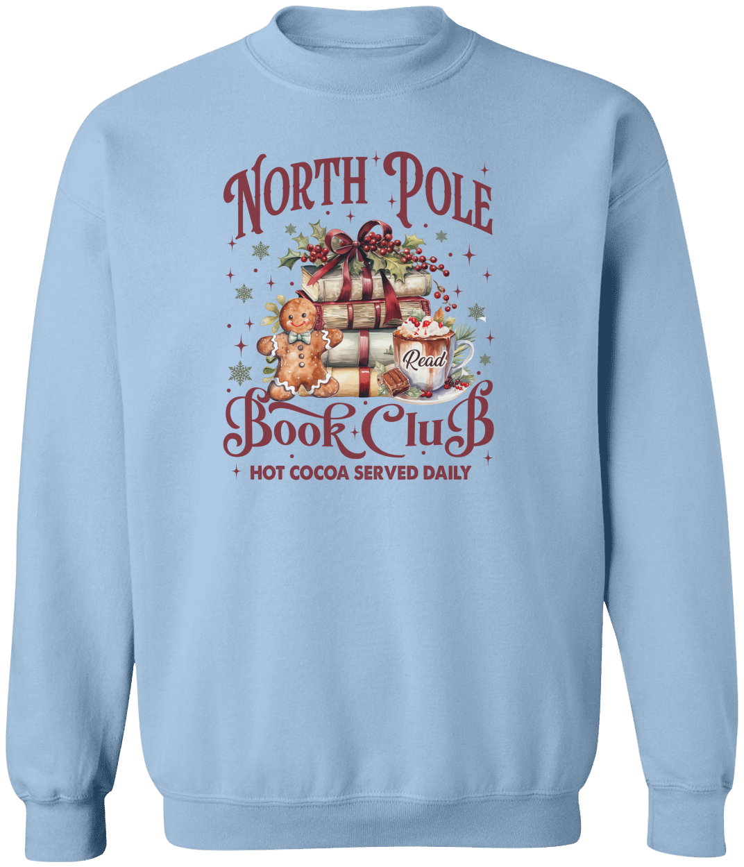 "North Pole Book Club" Holiday T-Shirt/Sweatshirt!