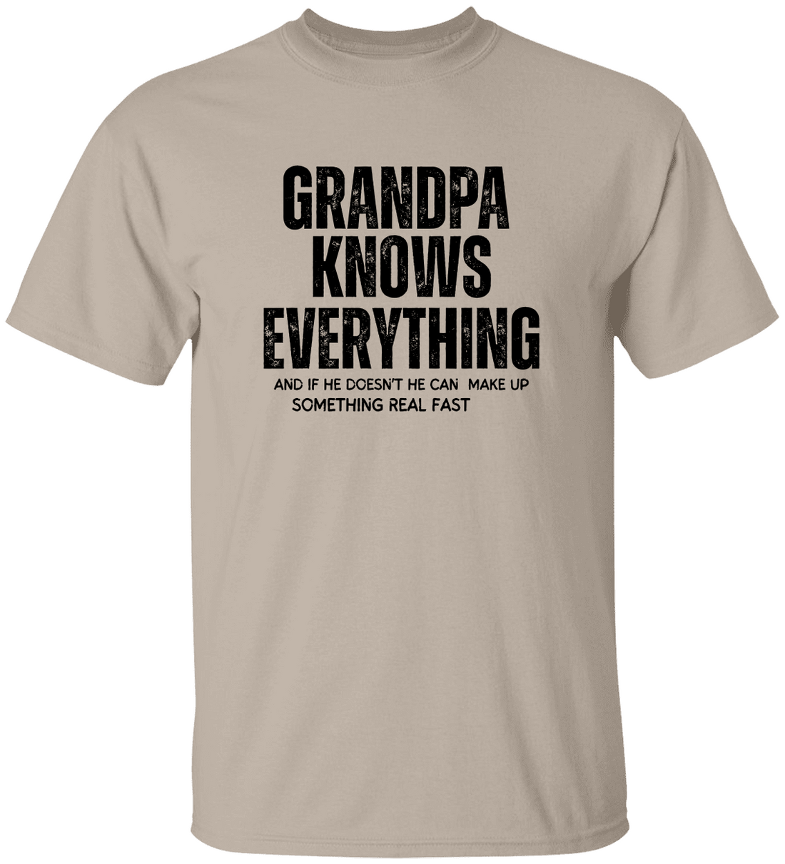 Grandpa Knows Everything, Funny Grandpa Shirt, Best Grandpa Gift