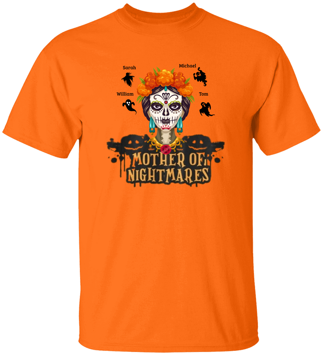 Custom "Mother of Nightmares" Halloween Funny Tee