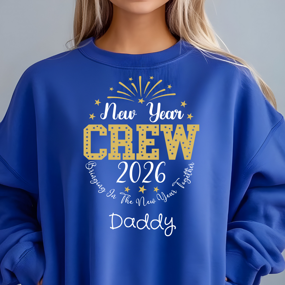 Custom 2026 New Year Family Crew Shirts: Matching Christmas Holiday