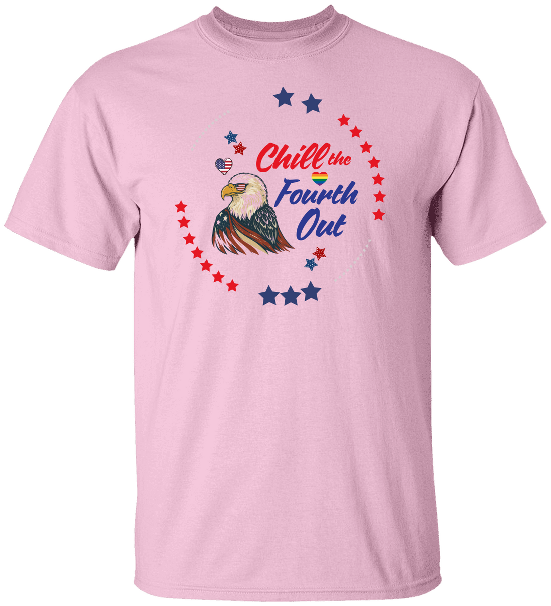 Chill The Fourth Out Shirt, Pride 4th Of July T-shirt, Independence Day Tee