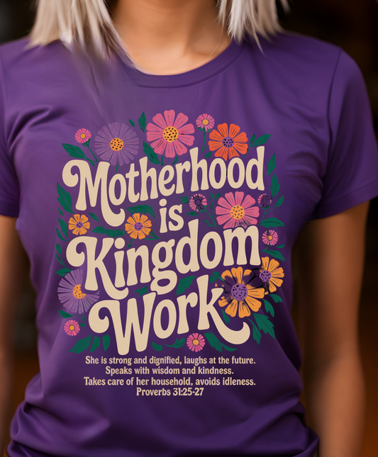 Retro Inspired Mother's Day T-Shirt "Motherhood"