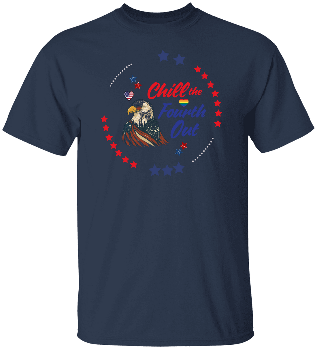 Chill The Fourth Out Shirt, Pride 4th Of July T-shirt, Independence Day Tee