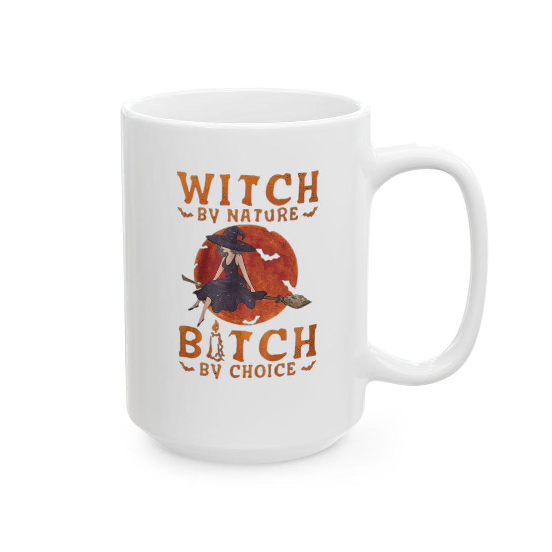Funny Custom Witch-Themed Ceramic Coffee Mug