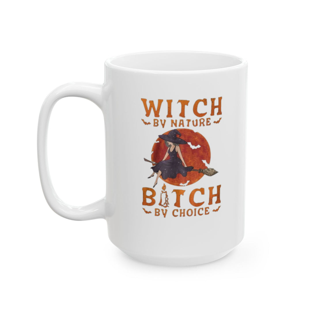 Funny Custom Witch-Themed Ceramic Coffee Mug