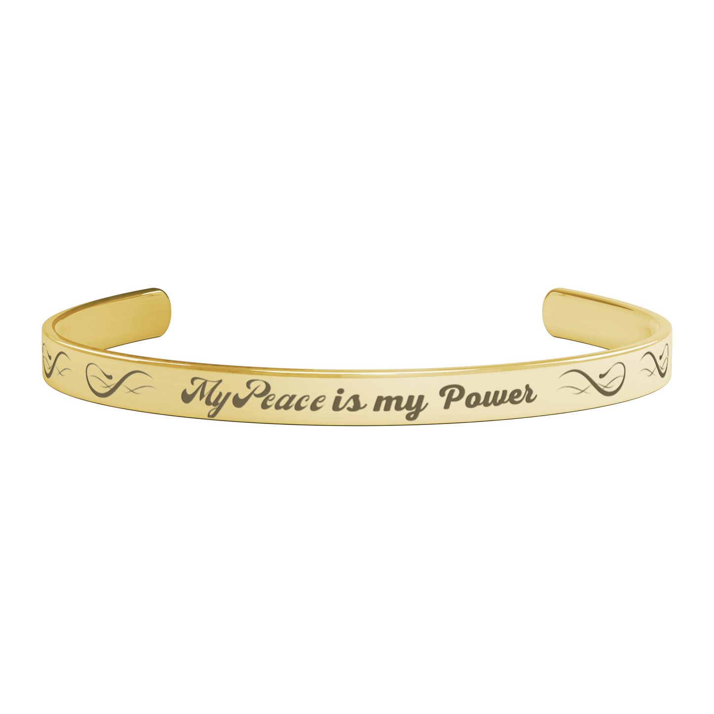 Stylish Adjustable Affirmation Design Cuff Bracelets | Birthdays | Anniversary | Empowerment!