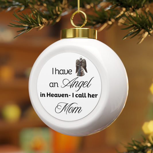 Angels in Heaven Hanging Ball Acrylic Ornament | Family Memorial